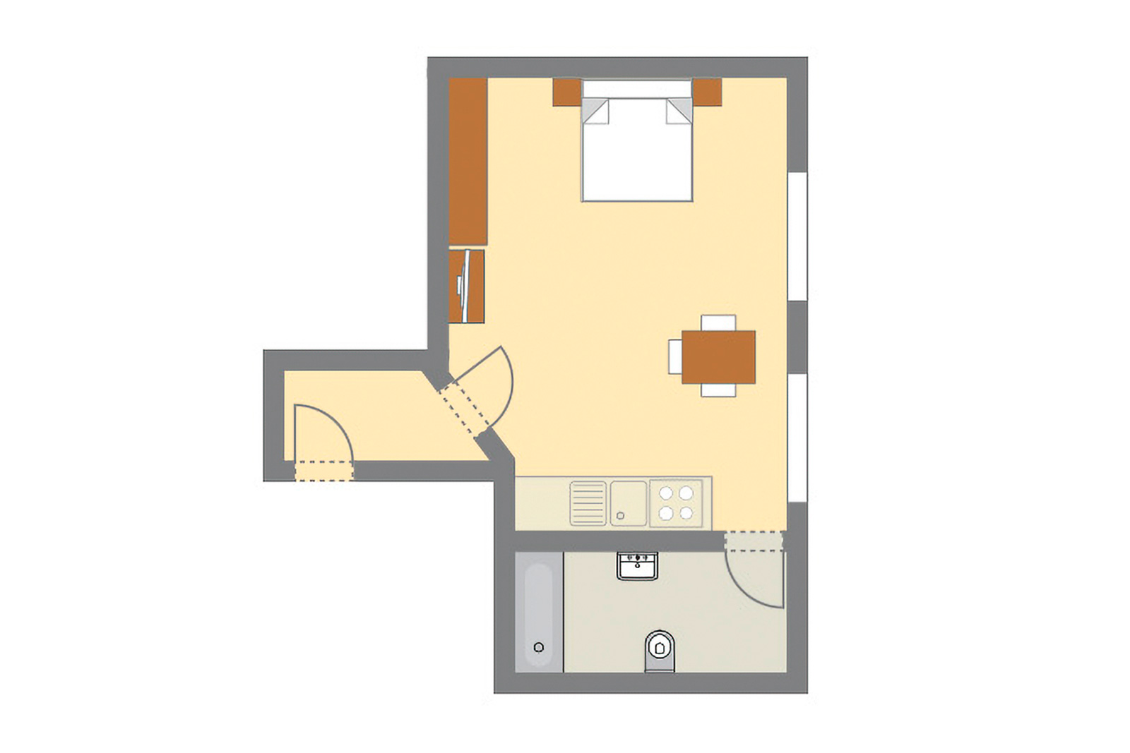 Wägele Ferienwohnung 3 Grundriss